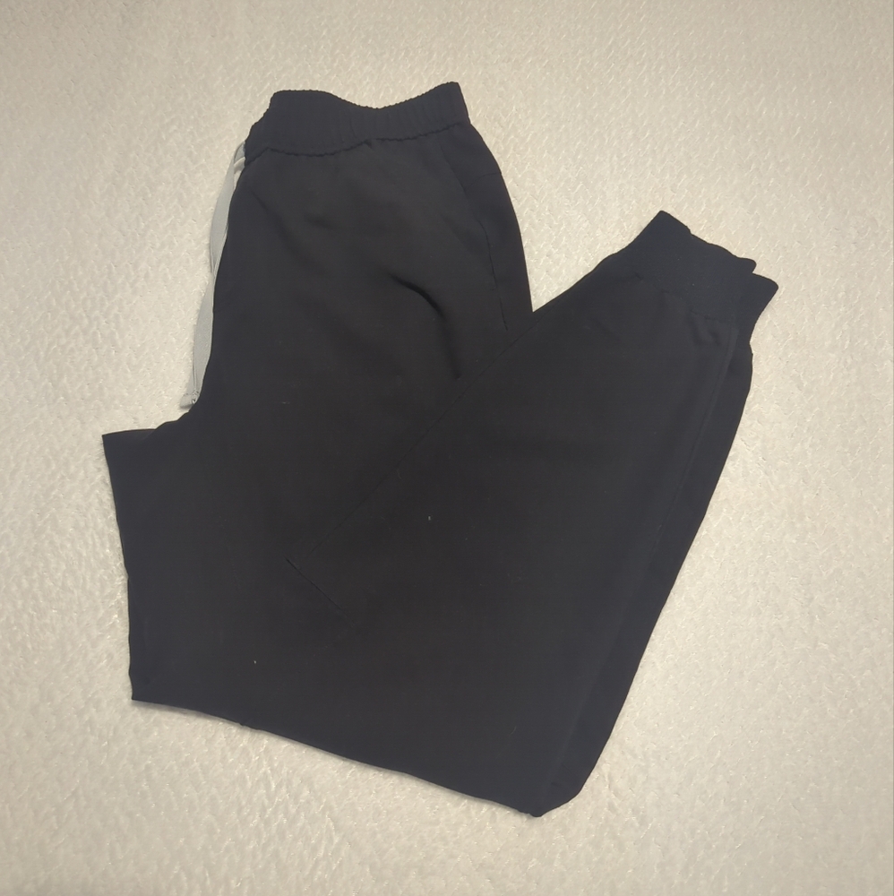 FIGS Scrubs Nursing Pants Black Joggers Pockets Technical Size Medium